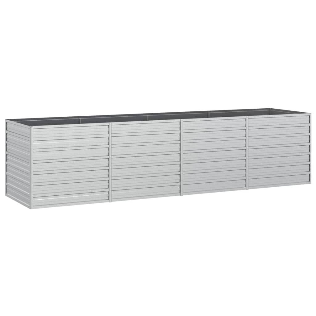 VidaXL Verhoogde Plantenbak 320cm - Gegalvaniseerd Staal - 35% Korting!