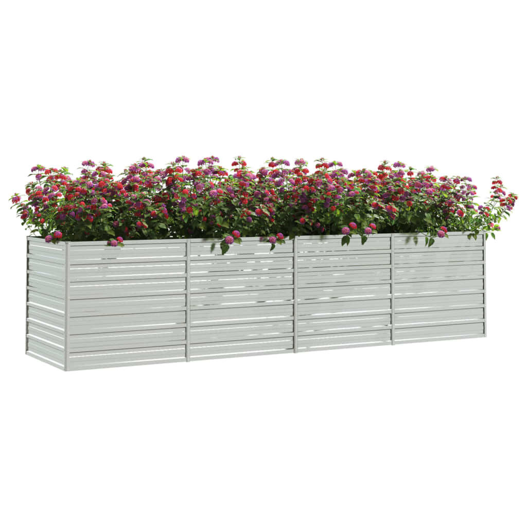 VidaXL Verhoogde Plantenbak 320cm - Gegalvaniseerd Staal - 35% Korting!