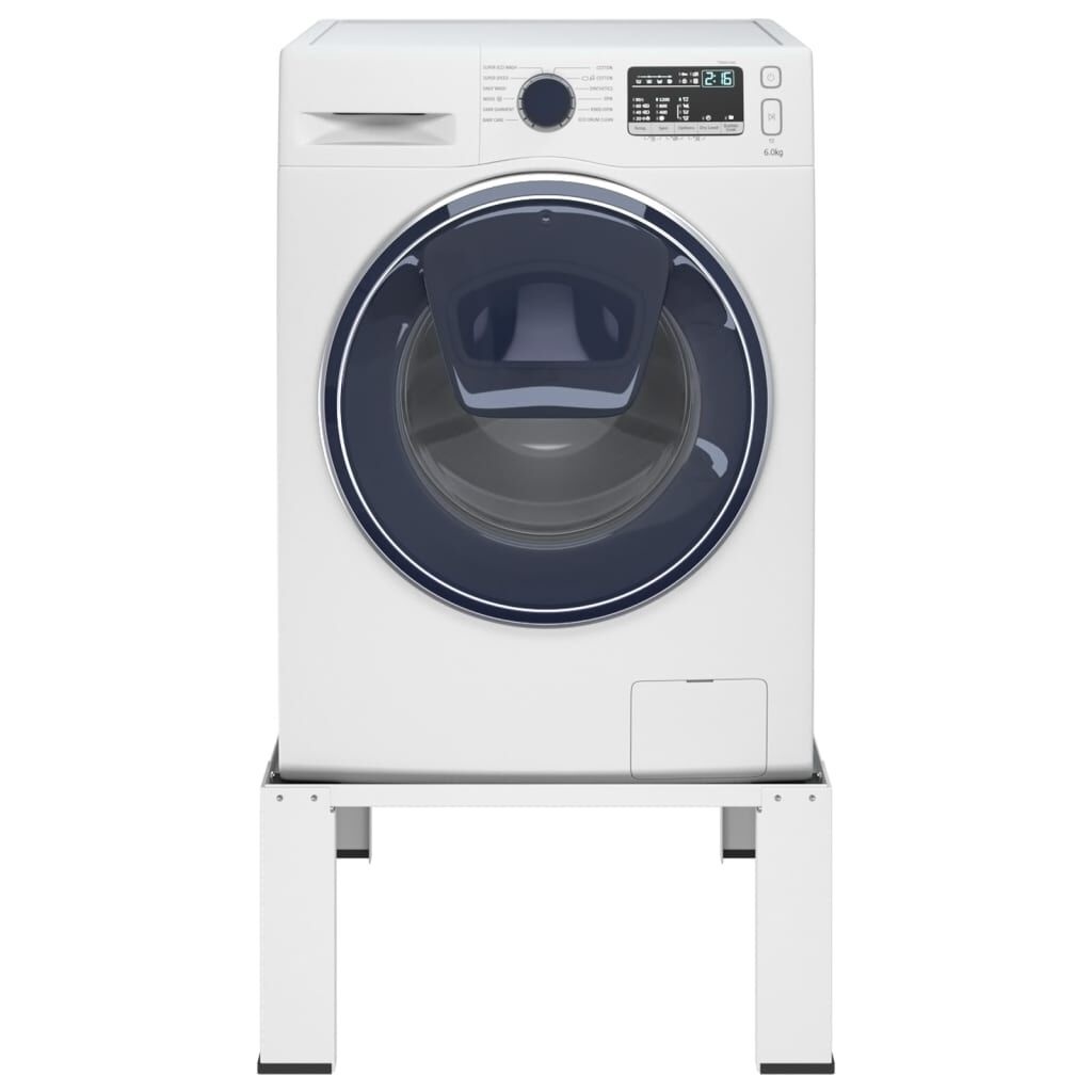 Wasmachine Sokkel Dubbel Wit m/ Planken -45%