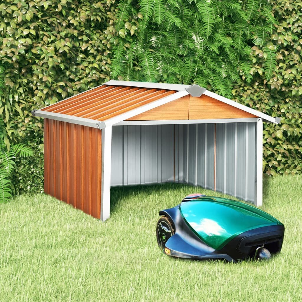 Robotmaaier Overkapping Bruin - vidaXL - 35% Korting!