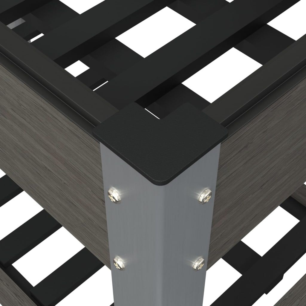VidaXL Verhoogde Plantenbak met Schap - 150cm - 35% Korting!