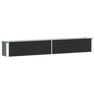 vidaXL Plantenbak Verhoogd 320cm Antraciet -35%! Retourdeal