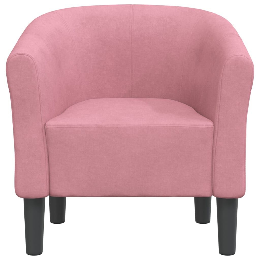 Roze Fluweel Kuipstoel - Retourdeal! 50% Korting!