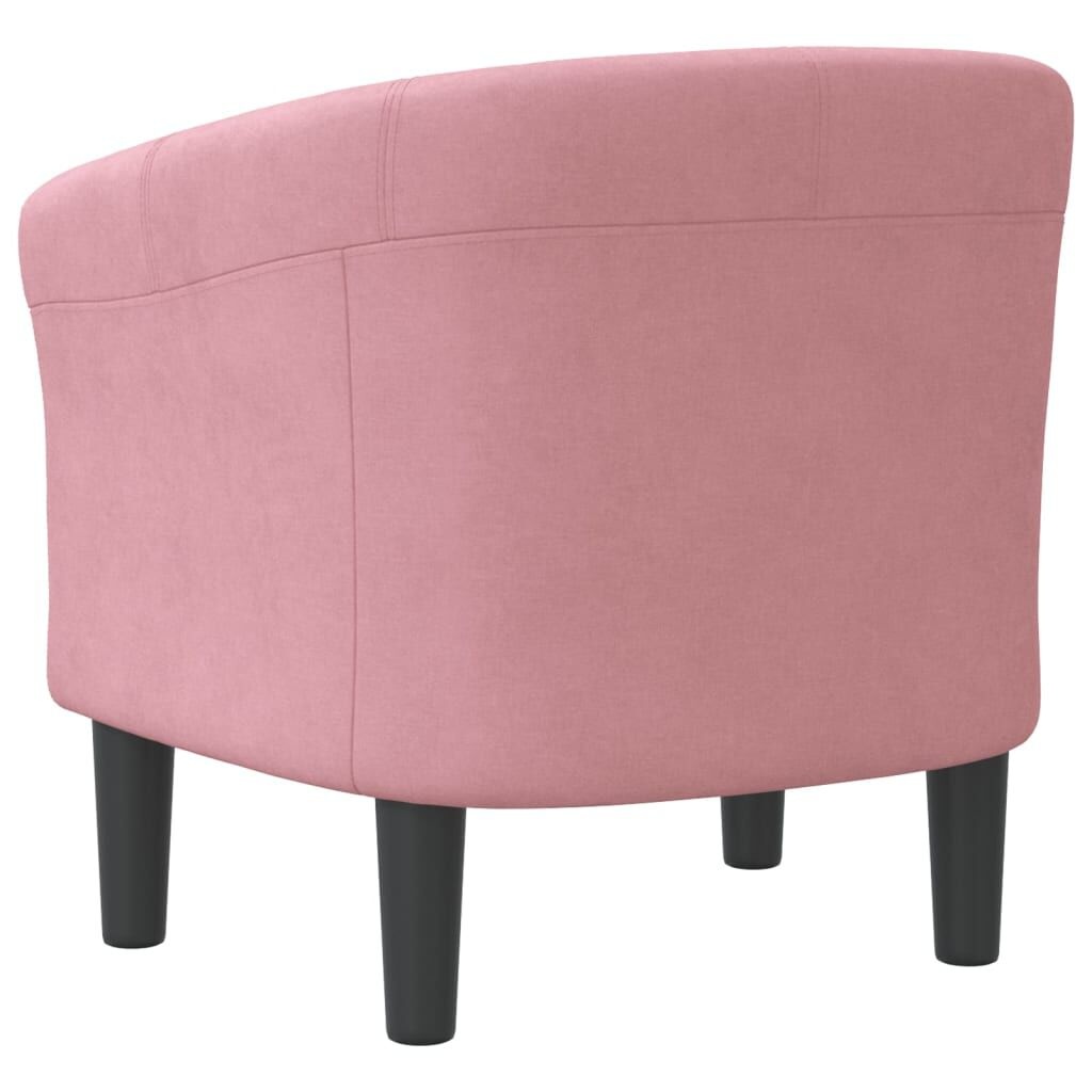 Roze Fluweel Kuipstoel - Retourdeal! 50% Korting!