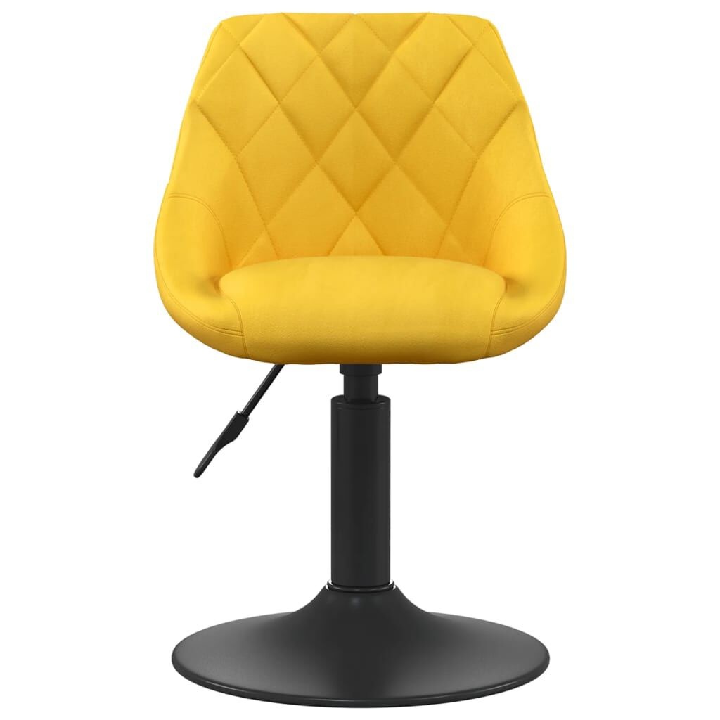 VidaXL Barkruk Mosterdgeel - Scheur - 55% Korting!