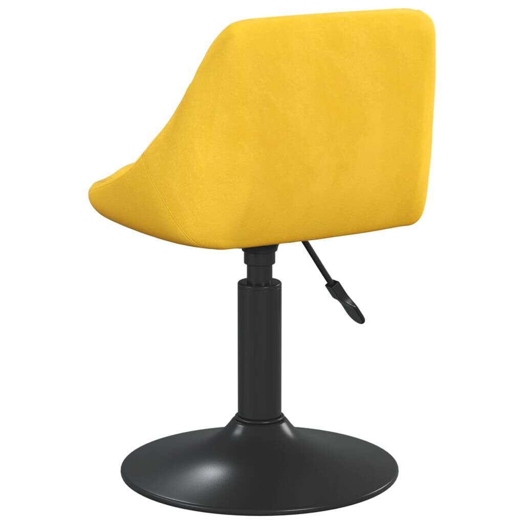 VidaXL Barkruk Mosterdgeel - Scheur - 55% Korting!