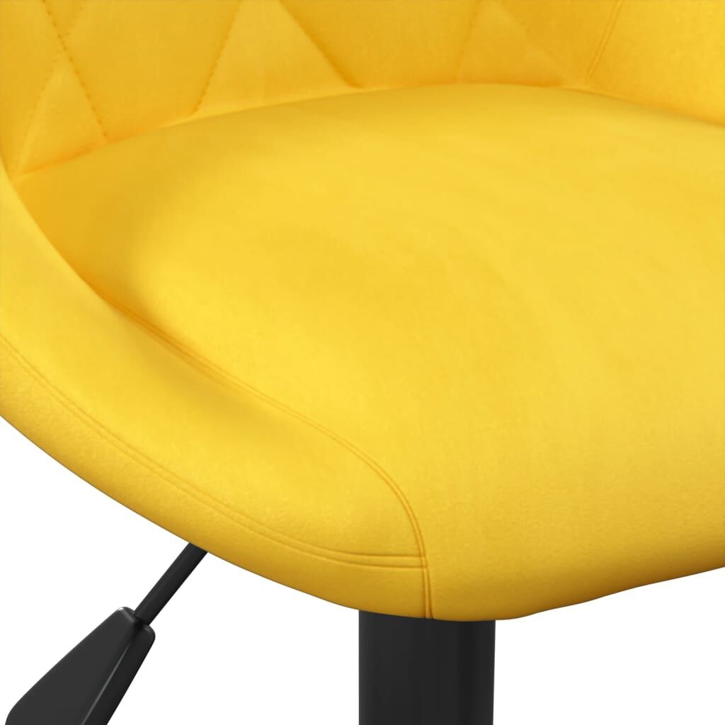 VidaXL Barkruk Mosterdgeel - Scheur - 55% Korting!