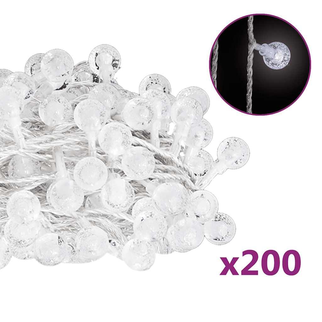 vidaXL LED Lichtsnoer 20m Koudwit -8 Functies! 35% Korting!