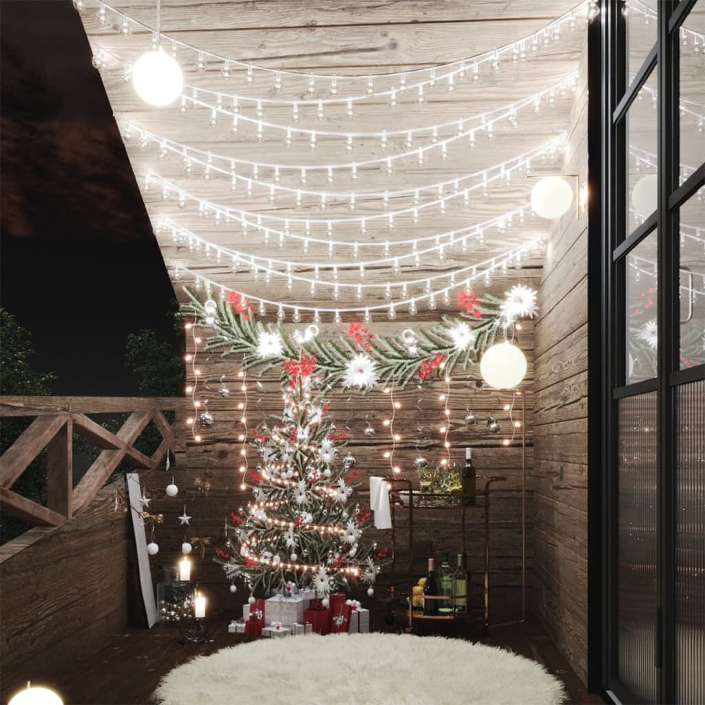 vidaXL LED Lichtsnoer 20m Koudwit -8 Functies! 35% Korting!