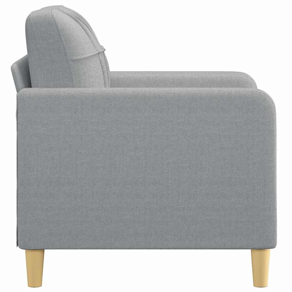 vidaXL Fauteuil Lichtgrijs -50% Korting! Zo Goed Als Nieuw!
