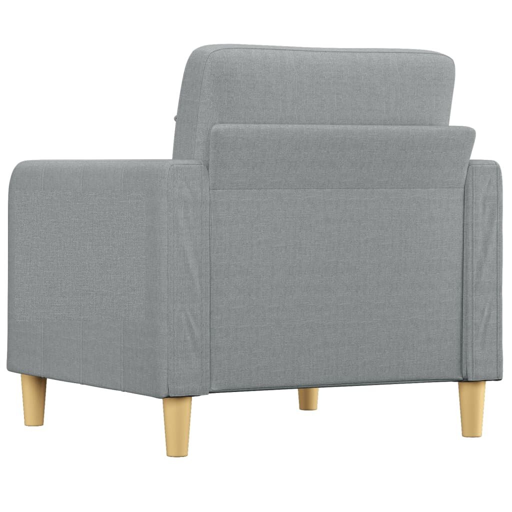 vidaXL Fauteuil Lichtgrijs -50% Korting! Zo Goed Als Nieuw!