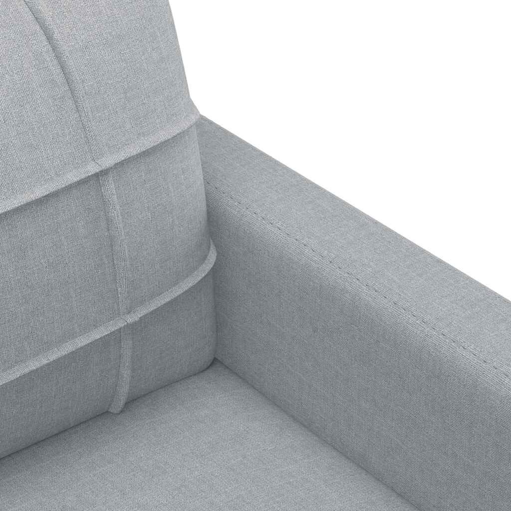 vidaXL Fauteuil Lichtgrijs -50% Korting! Zo Goed Als Nieuw!