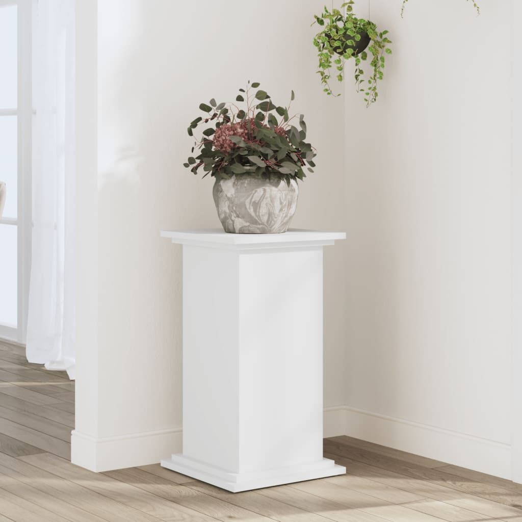 vidaXL Plantenstandaard Wit 33x33x60cm - 35% Korting!