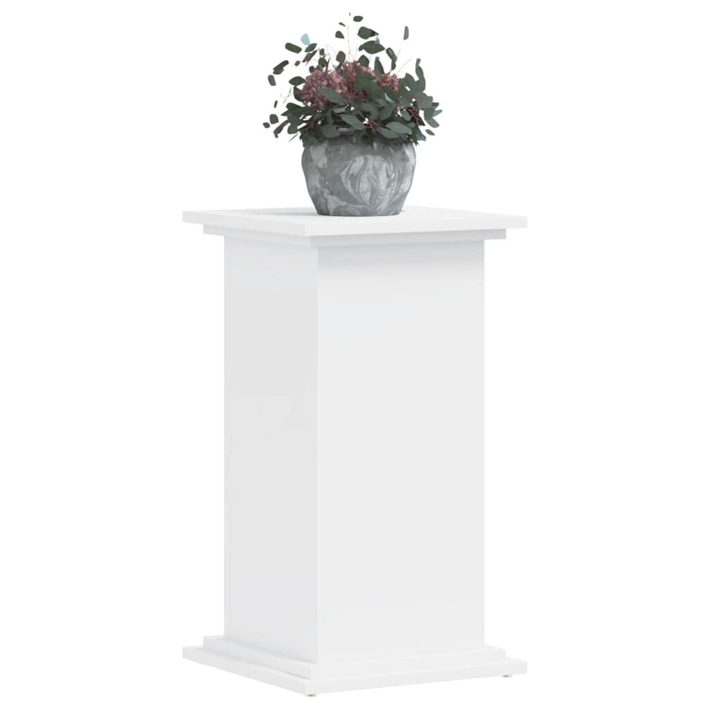 vidaXL Plantenstandaard Wit 33x33x60cm - 35% Korting!