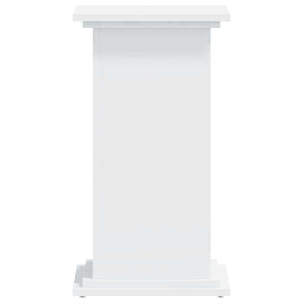 vidaXL Plantenstandaard Wit 33x33x60cm - 35% Korting!