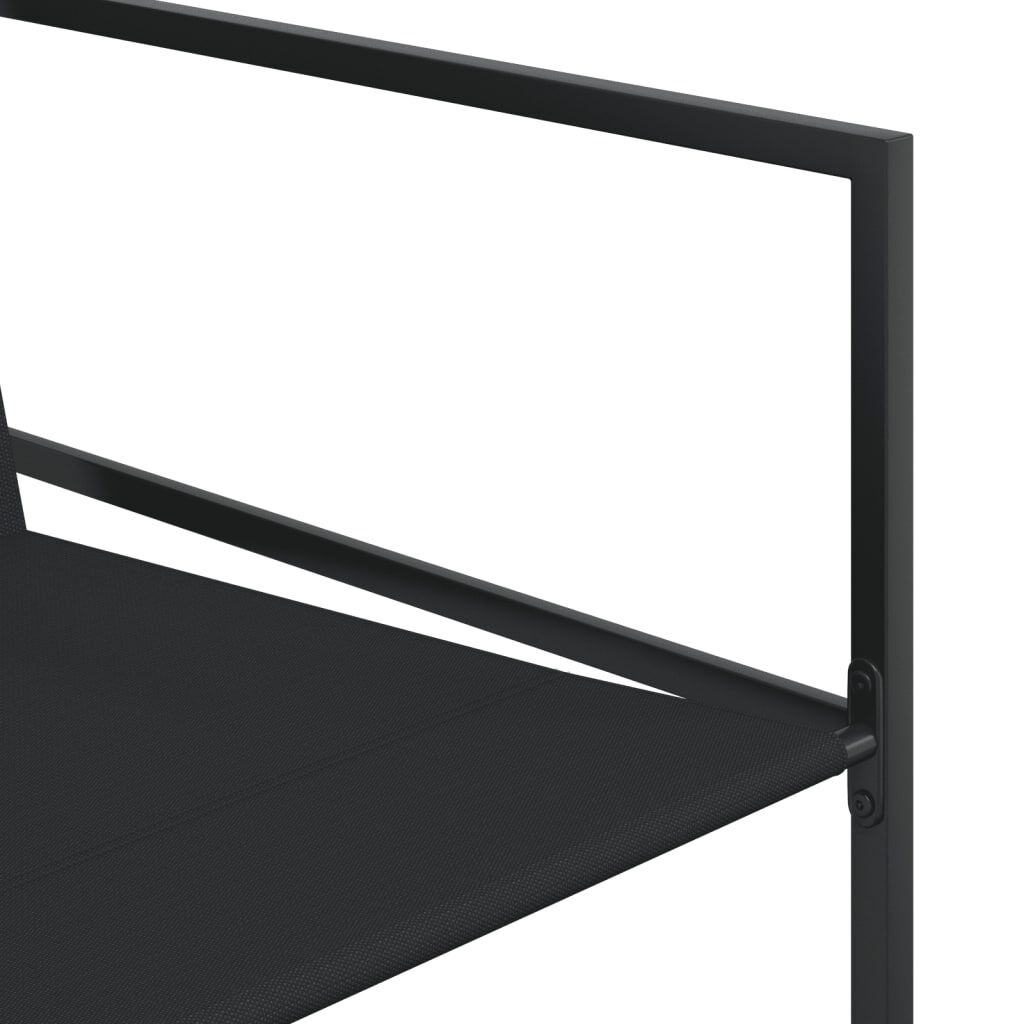 VidaXL Tuinset 5-Delig Zwart - 60% Korting!