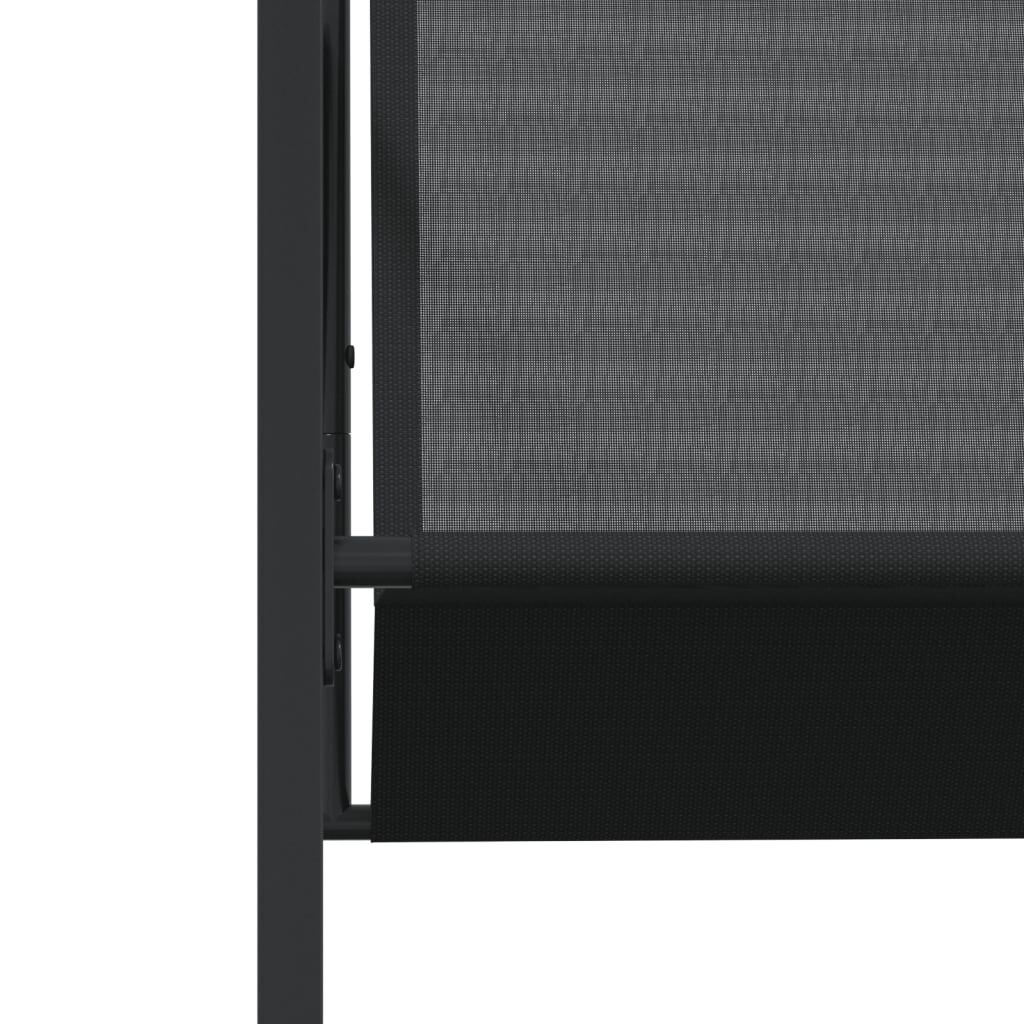 VidaXL Tuinset 5-Delig Zwart - 60% Korting!