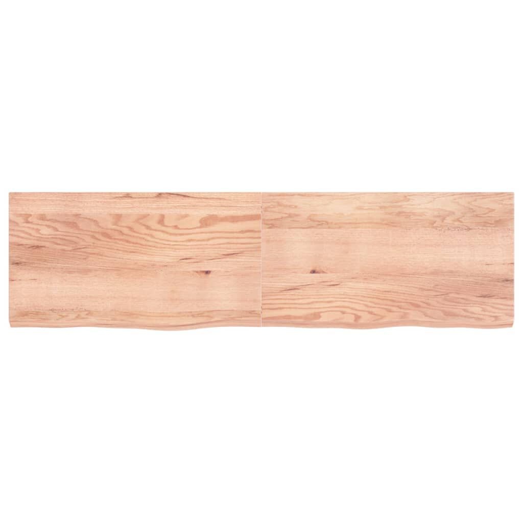 Wastafelblad Eiken 220cm Lichtbruin - 42% Korting!