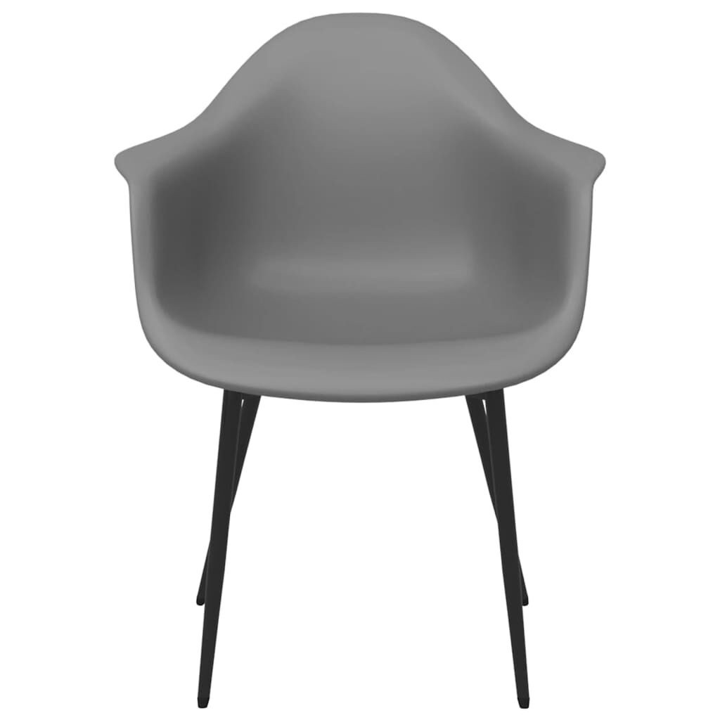 VidaXL Eetkamerstoelen (4 st) Grijs - 62% Korting!