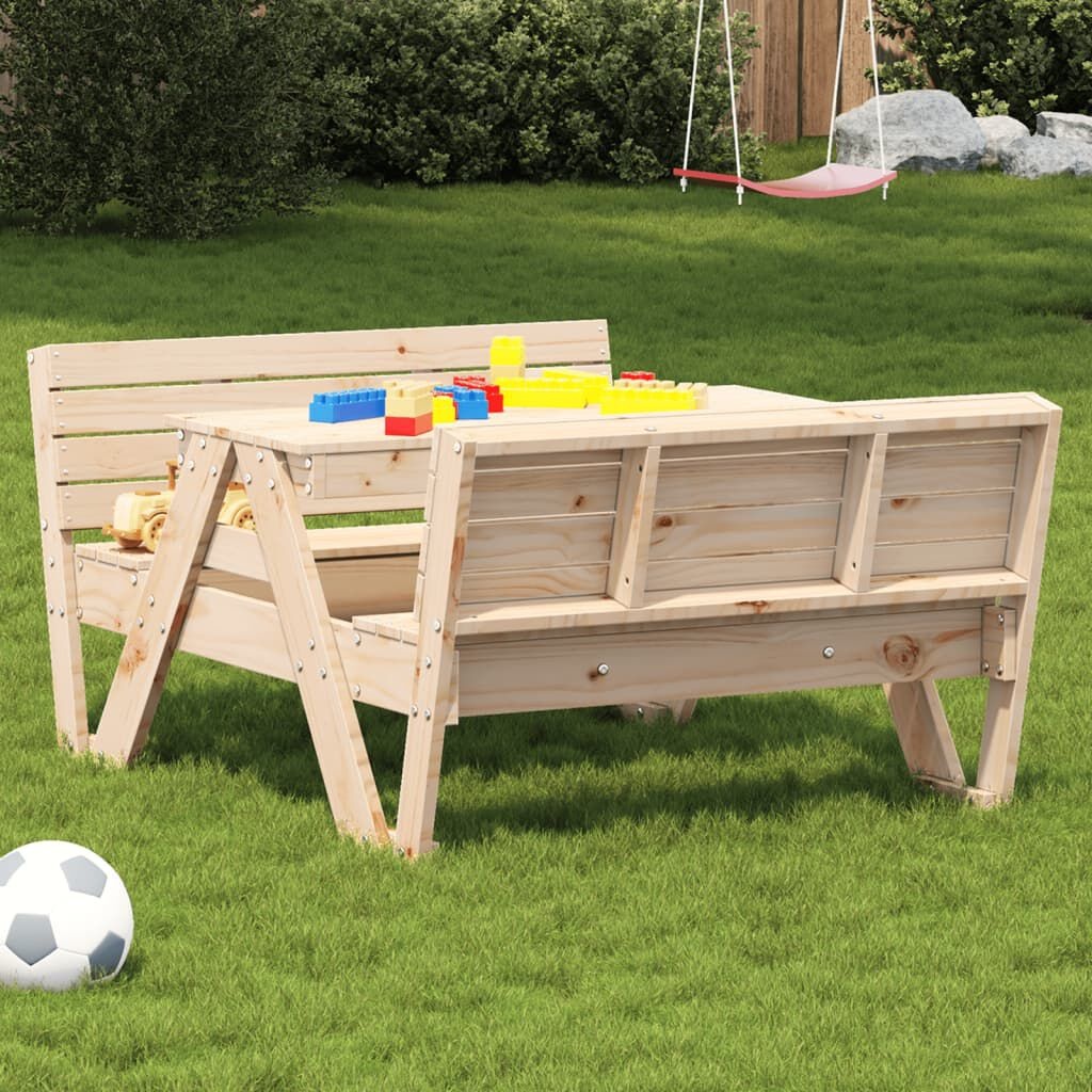 VidaXL Picknicktafel Kinderen Grenenhout -35% Korting!
