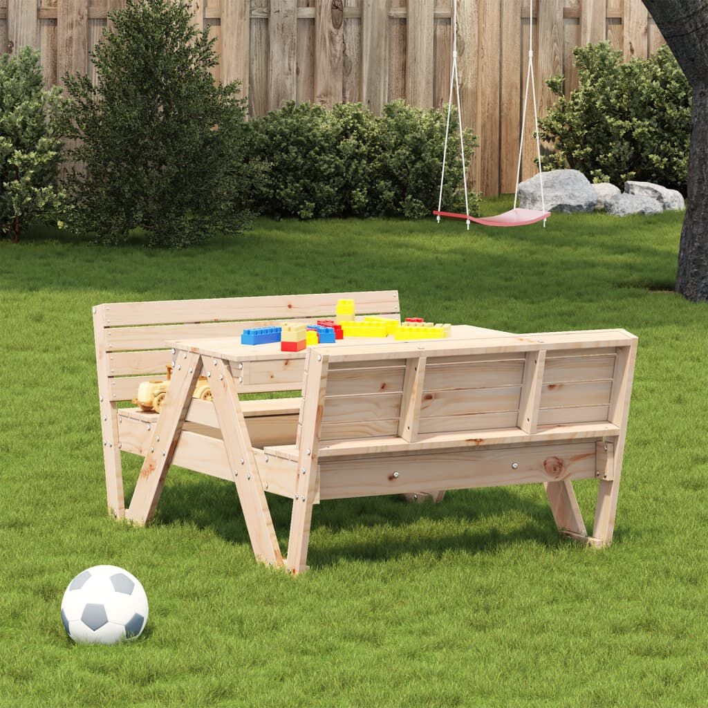 VidaXL Picknicktafel Kinderen Grenenhout -35% Korting!