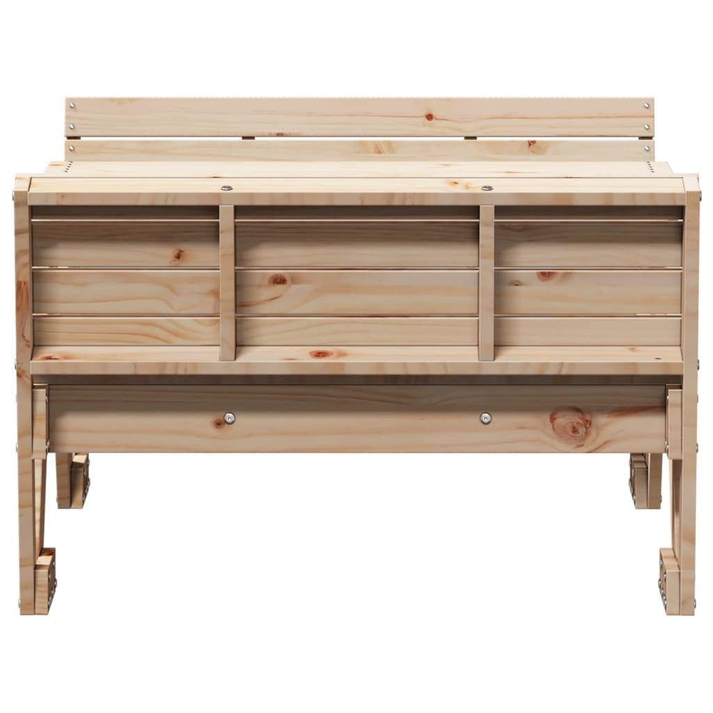 VidaXL Picknicktafel Kinderen Grenenhout -35% Korting!