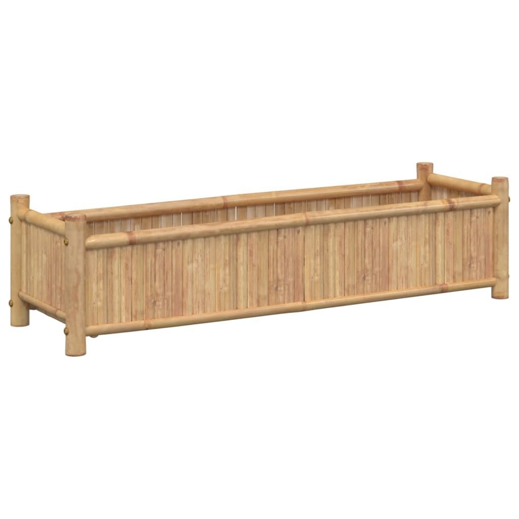 vidaXL Plantenbak Bamboe 100x30 - 35% Korting!