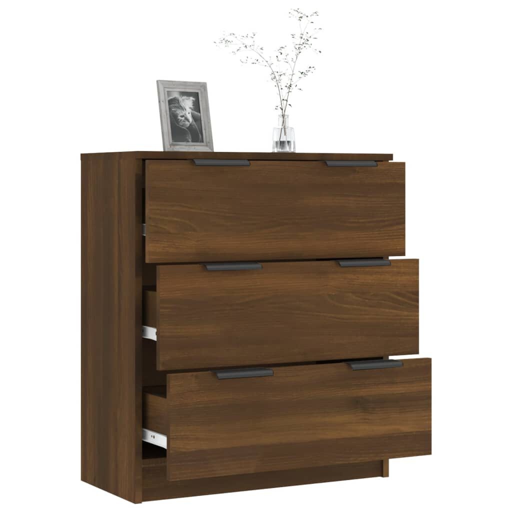 vidaXL Dressoir Bruineiken 60cm - 35% Korting!