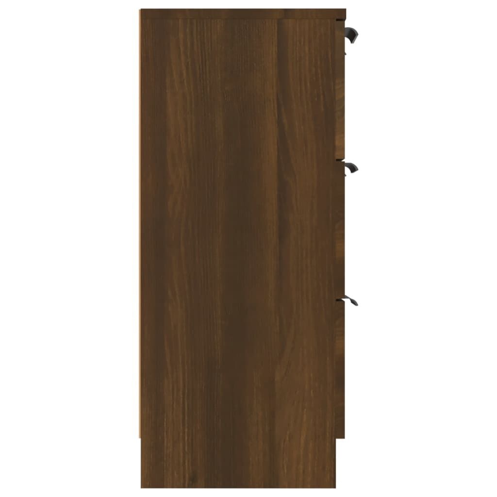 vidaXL Dressoir Bruineiken 60cm - 35% Korting!