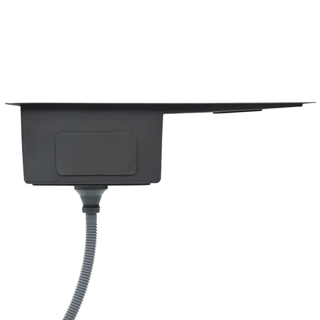 vidaXL Handgemaakte RVS Spoelbak met Afdruipblad - 60% Korting!