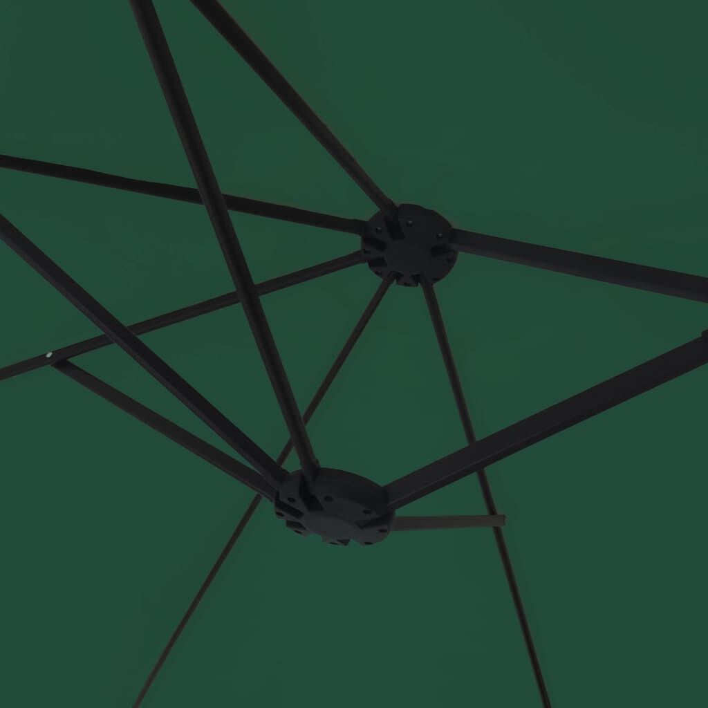 VidaXL Parasol LED Dubbel Dak 449cm Groen -35% Korting!