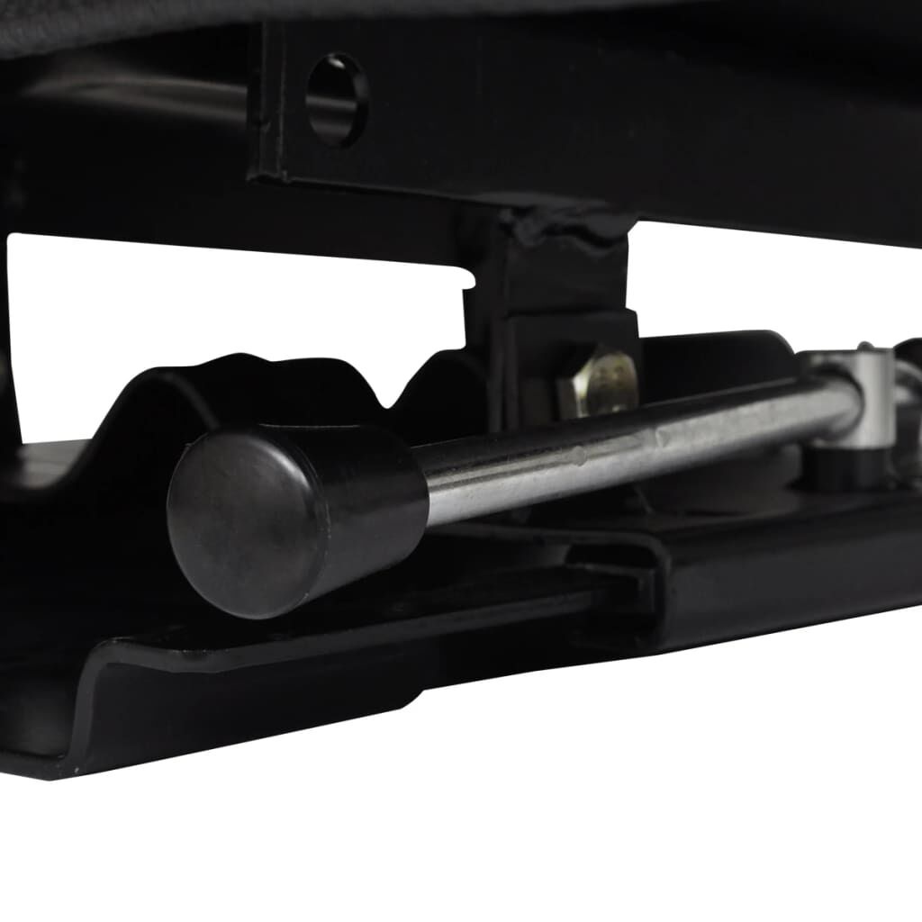 Tractorstoel met Rugleuning Zwart - 50% Korting!