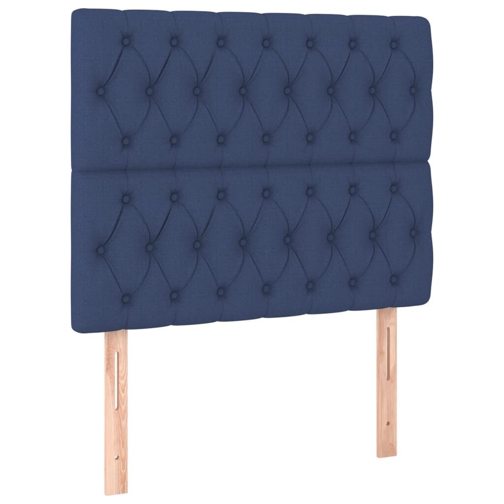 VidaXL Hoofdborden (2x) Blauw 100cm - 50% Korting! (Scheurtje)