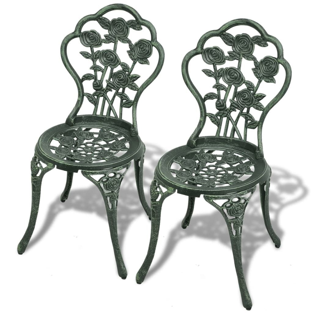 Bistroset Gietaluminium Groen (3-delig) - 35% Korting!