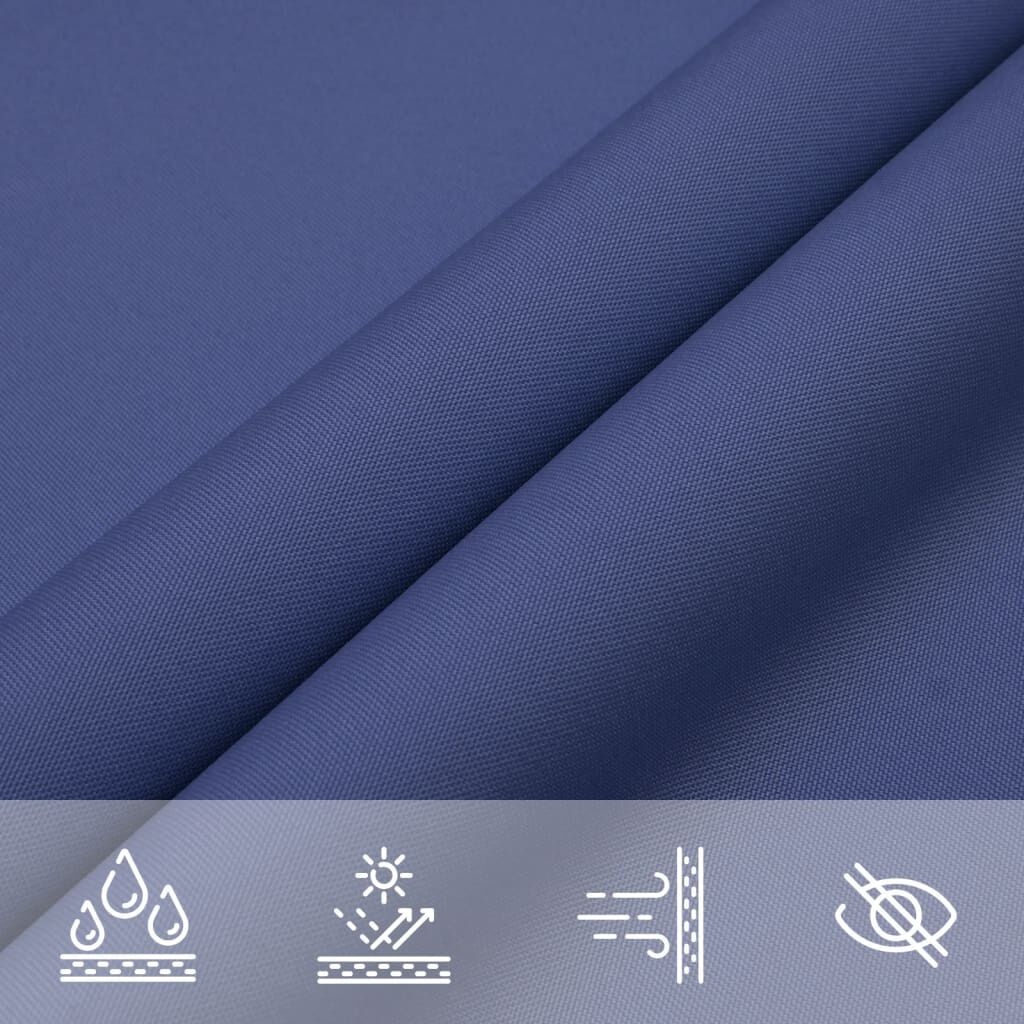 vidaXL Schaduwdoek Vierkant 3x3m Blauw - 45% Korting!