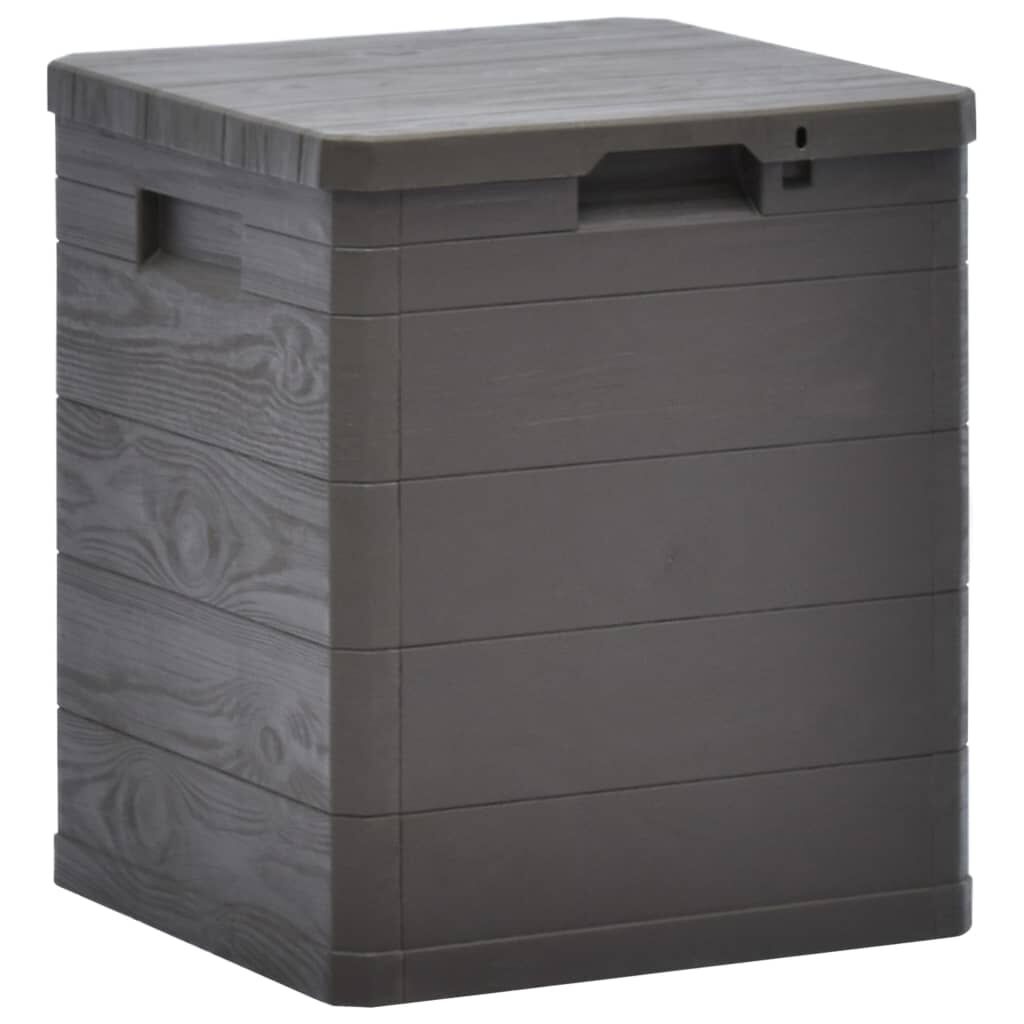 VidaXL Opbergbox Tuin Bruin 90L - 35% Korting! (Lichte Schade)