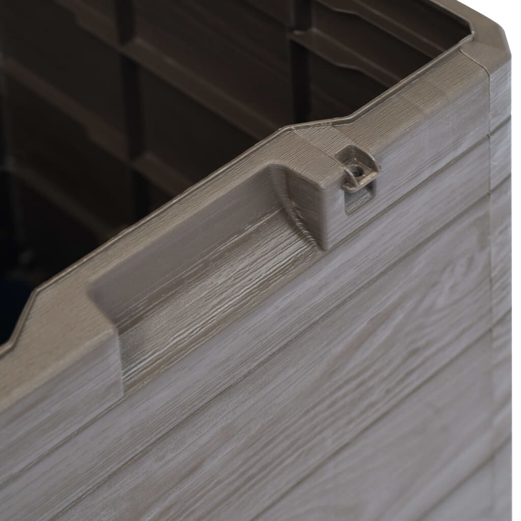 VidaXL Opbergbox Tuin Bruin 90L - 35% Korting! (Lichte Schade)