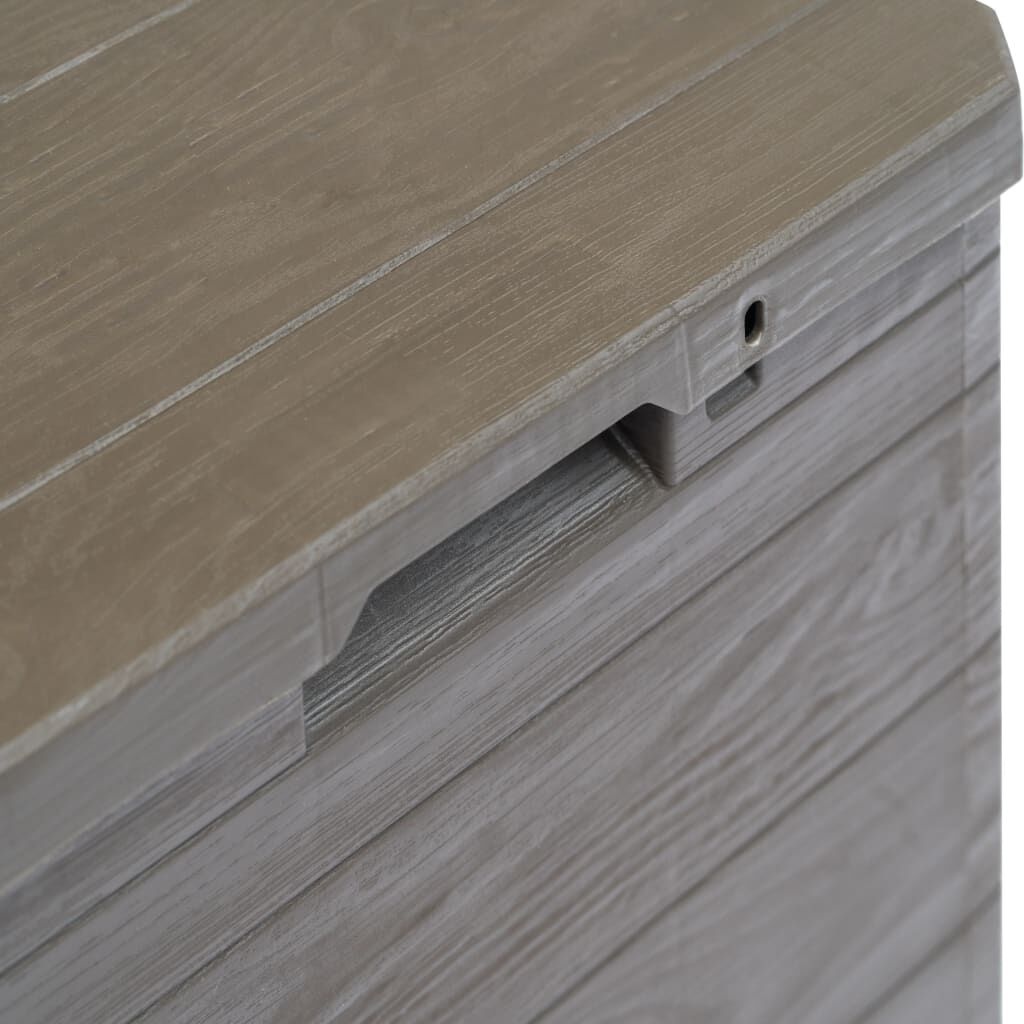 VidaXL Opbergbox Tuin Bruin 90L - 35% Korting! (Lichte Schade)