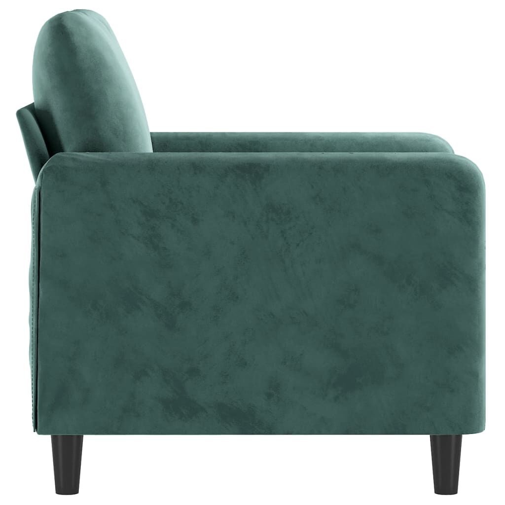 VidaXL Fluweel Fauteuil Donkergroen - 42% Korting!