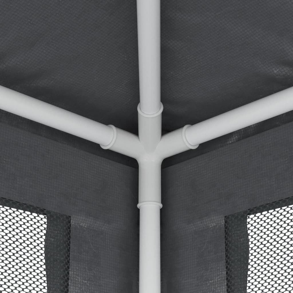 Partytent 3x3m Antraciet - 35% Korting! (Lichte Gebruikssporen)
