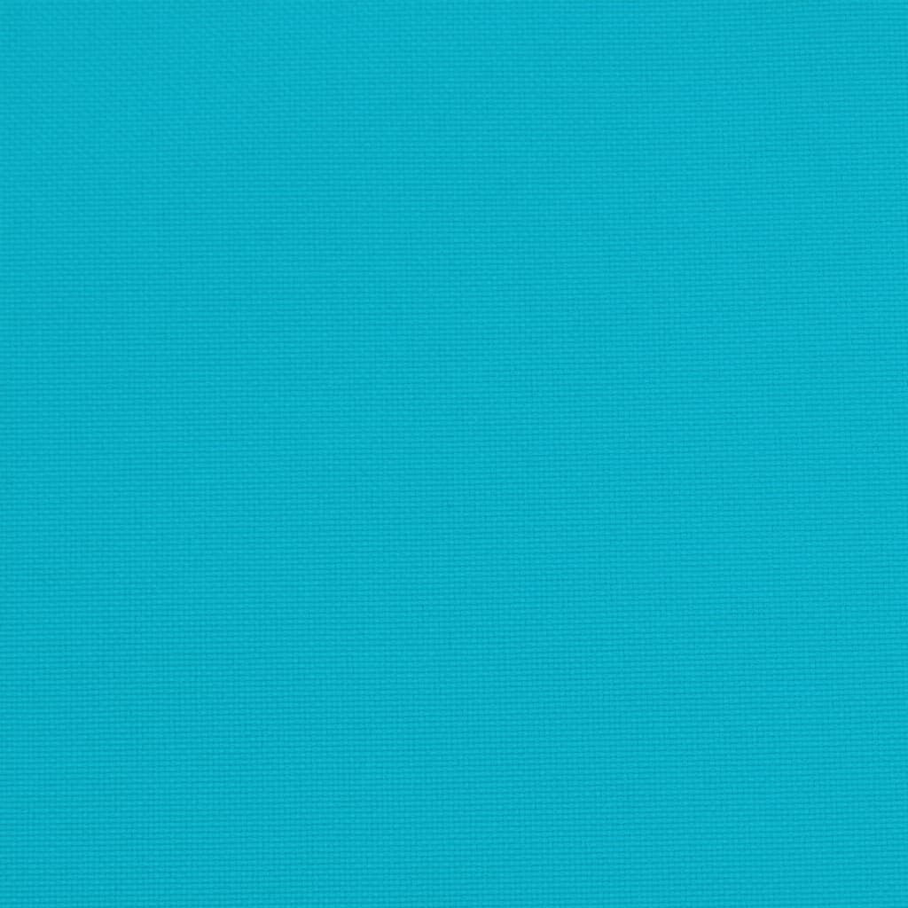 VidaXL Stoelkussens Hoge Rug Turquoise - 35% Korting!