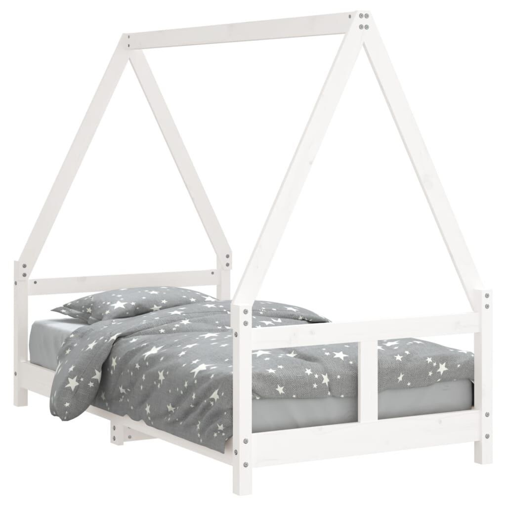 VidaXL Kinderbed 80x160 Wit Grenen - Nieuw! 35% Korting