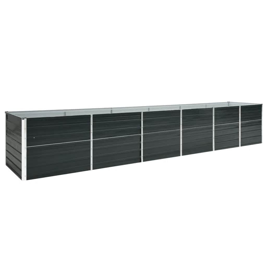VidaXL Verhoogde Plantenbak 480cm Antraciet - 35% Korting!