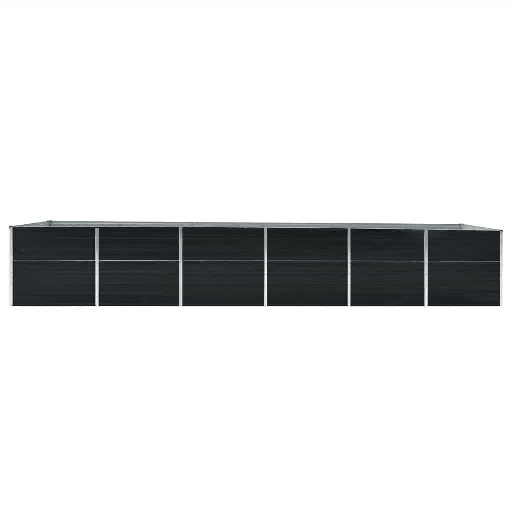 VidaXL Verhoogde Plantenbak 480cm Antraciet - 35% Korting!