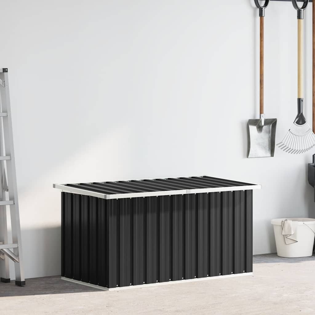 vidaXL Tuinbox Antraciet 129cm - 35% Korting!
