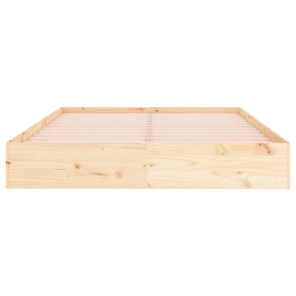 VidaXL Bedframe 140x200cm Massief Hout - 35% Korting!