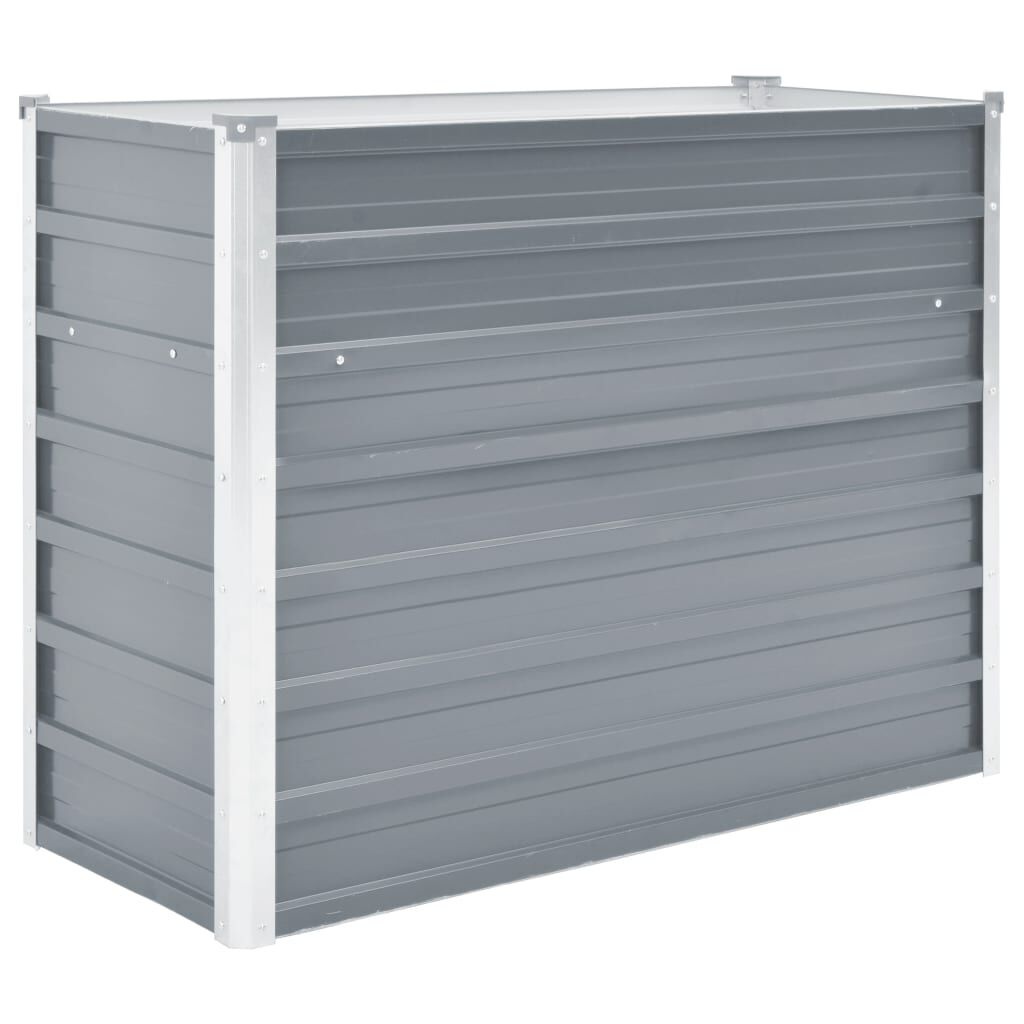 VidaXL Verhoogde Plantenbak 100x40x77cm Grijs - 35% Korting!