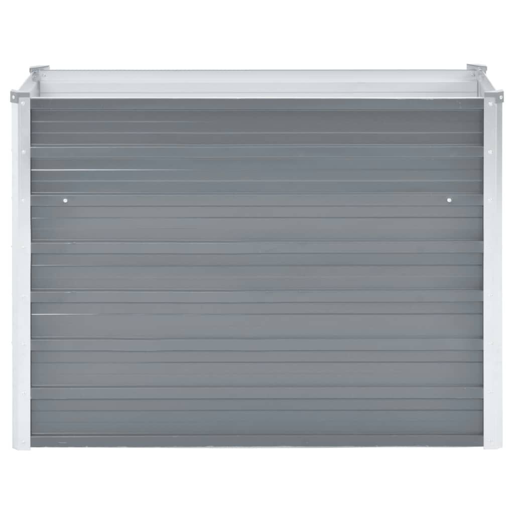 VidaXL Verhoogde Plantenbak 100x40x77cm Grijs - 35% Korting!