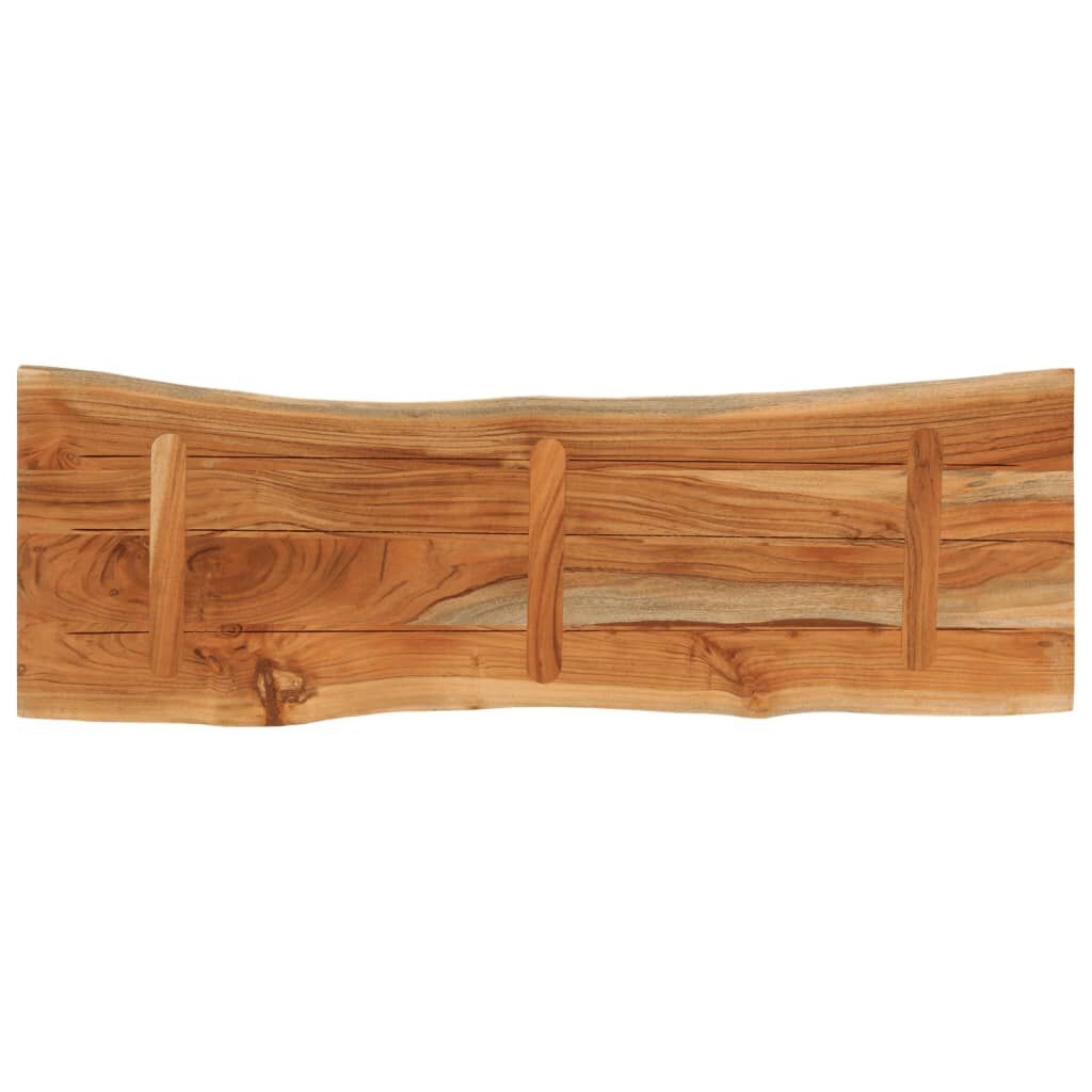 vidaXL Acacia Tafelblad 110x40cm - Natuurlijke Rand - 35% Korting!