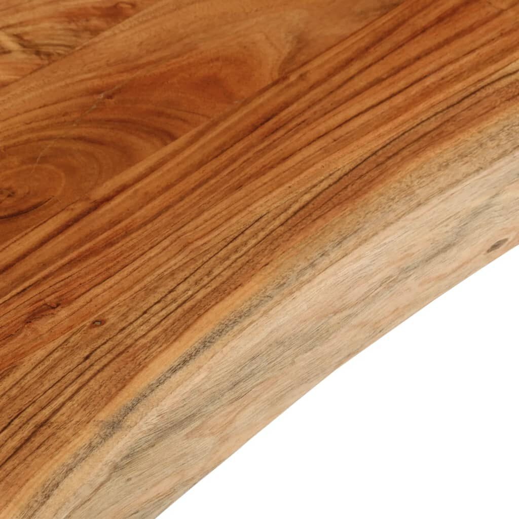 vidaXL Acacia Tafelblad 110x40cm - Natuurlijke Rand - 35% Korting!